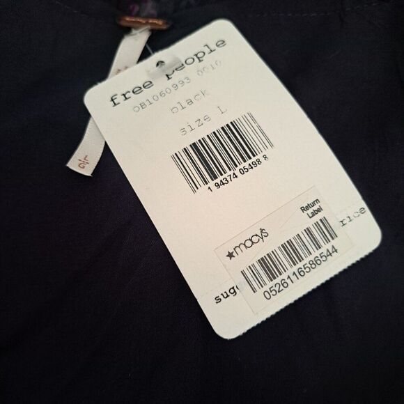 Free People Closer To The Heart Tiered Floral Women's Dress Coquet Boho Multi L - Picture 8 of 9